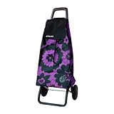 ROLSER SHOPPING CART MOUNTAIN Flor 《Lila/Negro》 ロルサー　ショッピングカート
