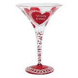 Lolita Valentine's Day Love My Martini Glass Homemade Valentine
