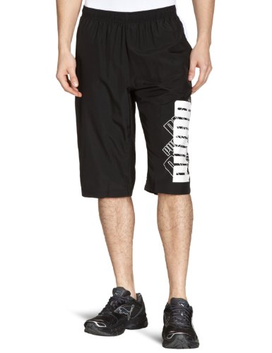 PUMA Herren Bermuda Long Logo, black-white, XL, 819471 01 Preisvergleich