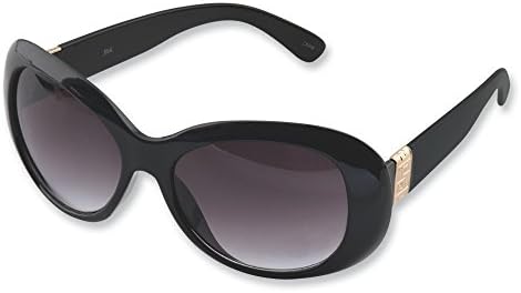 Black Sunglasses with Greek Key Accent Jackie Kennedy Sunglasses