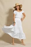 metrostyle Gauze Peasant Dress