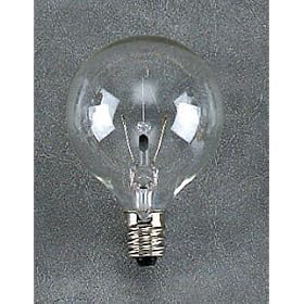40Watt 120Volt E12 G Type Incandescent Bulb