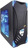 CybertronPC X-Plorer V2 Q6600, Black, Intel Core 2 Quad Q6600 Quad Core Processor (2.4GHz), 4GB, 250GB SATA2 Hard Drive, 20X DVDRW Dual Layer Burner Drive, GMA 3100 Video Graphics and (1) PCI-E X16 Slot, 600 Watt Power Supply, No O/S, 1 Year Parts & Labor Warranty