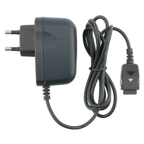 European Travel Charger for iRiver Clix / Samsung YP-K3, Black