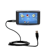 Classic Straight USB Cable for the Magellan Maestro 3200 with Power Hot Sync and Charge capabilities - Gomadic Brand w/ TipExchange Technology