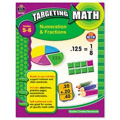 Targeting Math: Numeration & Fractions  Grd 5-6 (Targeting Math)