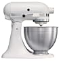 Kitchenaid 5K45SSEWH S�rie "Classic" Robot Mixer Multifonctions Blanc