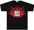 BOY SETS FIRE - Guns - Black T-shirt - BOYSETSFIRE