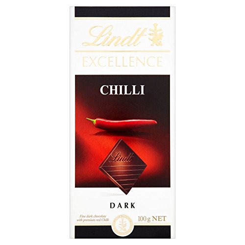 Lindt Excellence Chilli Dark Chocolate 100G