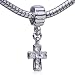 Pugster Dangling Lucky Celtic Cross Amulet Charm Bead Fits Pandora Bracelet