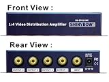 4-WAY SHINYBOW COMPOSITE VIDEO DISTRIBUTION AMPLIFIER, A/V Amplifiers/Extenders/Converters
