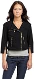 Kensie Women's Cotton Outerwear Jack,Black,X-Small