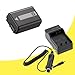 NPFW50 Lithium Ion Replacement Battery w/Charger for Sony SLTA55V SLTA35 SLTA33 NEX5 NEX3 Alpha Digital SLR Cameras DavisMAX Accessory Kit Bundle