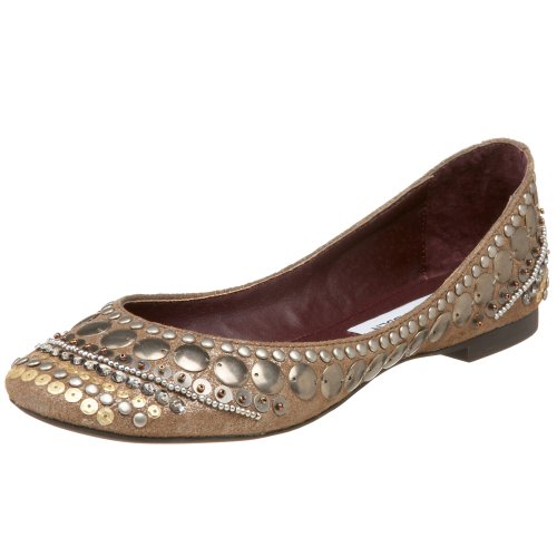 Steve Madden Women's Kazler Ornamented Flat