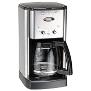 Cuisinart DCC-1200 12-Cup Brew Central Coffeemaker, Black and Stainless Steel