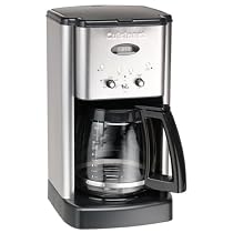 Cuisinart DCC-1200 Brew Central 12-Cup Programmable Coffeemaker, Black/Brushed Metal