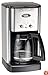 Cuisinart DCC-1200 12-Cup Brew Central Coffeemaker, Black and Stainless Steel
