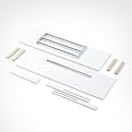 Sauder Closets Upright Pack - White
