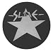 Slime - Stern/Schriftzug Aufnäher zum Aufbügeln! Gestickt von Slime - alle Infos