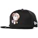 New Era Cap ドラえもん×ニューエラ 5950キャップ マルチロゴ ブラック トースト ホワイト
