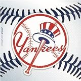 New York Yankees Beverage Napkins - 36 Ct