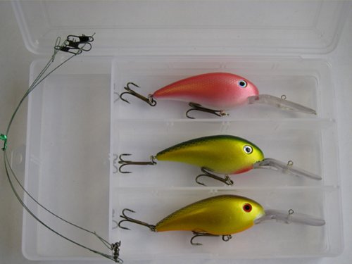 Wobbler 3er Set HECHT Fischen Angeln Angelzubehör NEU