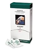 Allegro 0350 Safety Glasses Lens Cleaning Wipes, Sold by the Box of 100 Wipes