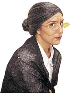 Old Maid Wig - One-Size