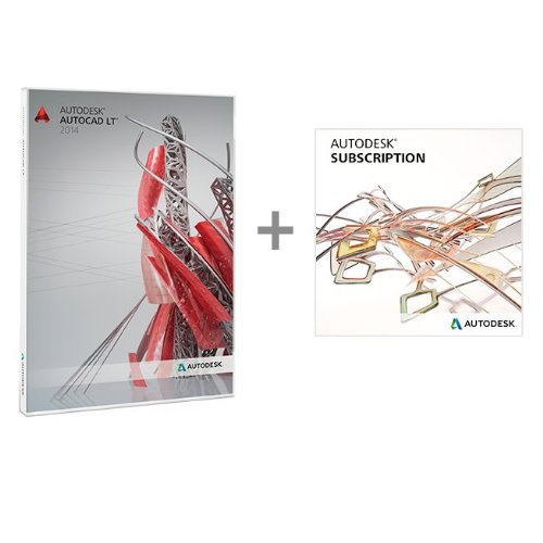 AutoCAD LT 2014 for PC with 1 year Autodesk Subscription
