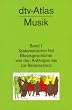 Dtv Atlas zur Musik 1: BD I