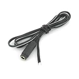 10 Pieces Female 2.1mm Lead Power Pigtail Cord Wire 1VF