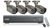 Q-See QT428-418-5 8 Channel DVR with 500 GB HD, 4 CCD Cameras 420 TVL , MAC OS 10.6 Compatible and Smartphone Viewing