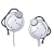 Sony MDR-Q55SL Clip-on Headphones (Silver)
