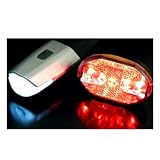 N&B AKKU LED FAHRRAD BELEUCHTUNG SET LAMPE LICHT AUFLADBAR Preishammer AUSVERKAUFSPREIS!!!von "NICK & BEN"