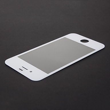 Front Screen Lens Outer Glass for iPhone 4/4S(Assorted Color) , White