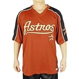 Mens MLB Houston Astros Baseball Short Sleeve Jersey (Size: XL)