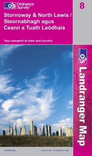 Stornoway and North Lewis (Landranger Maps) (OS Landranger Map)