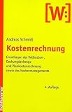 Kostenrechnung