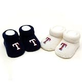 Texas Rangers Newborn 2-Pack Bootie Set