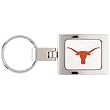 University Of Texas Domed Metal Keychain