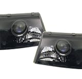 1998-2001 Ford Ranger SR Black Halo Projector Headlights