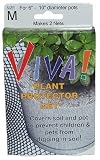 VIVA! Plant Protector Net- Prevents children & pets from digging in & eating the soil of potted plants. Longlasting & Non-Toxic. Fits any shape pot. Never needs to be removed. Lets water in but keeps small paws out! Size MEDIUM.