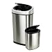 Nine Stars Touchless Automatic Motion Sensor Trash Can, Set of 2