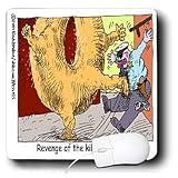 Londons Times Miscellaneous Funny Cartoons - Revenge Of The Killer Donut - Mouse Pads