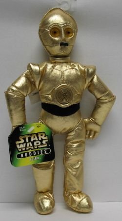 41TECkFbatL Star Wars Buddies C 3po Plush By Kenner