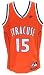 Men`s Syracuse Orangemen #15 Carmelo Anthony Twilled Throwback Jersey