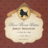 Bare Bones Bistro Animals Art Poster Print by Eugene Tava, 6x6