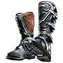 Thor Motocross Quadrant Boots - 2007 - 6/Black w/ All Terrain Sole
