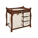 Badger Basket Company Sleigh Style Changing Table... by Badger Basket