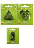 Review Makins  / Multi pack of 3 Triangle/3 Heart & 3 Rectangle Cutters